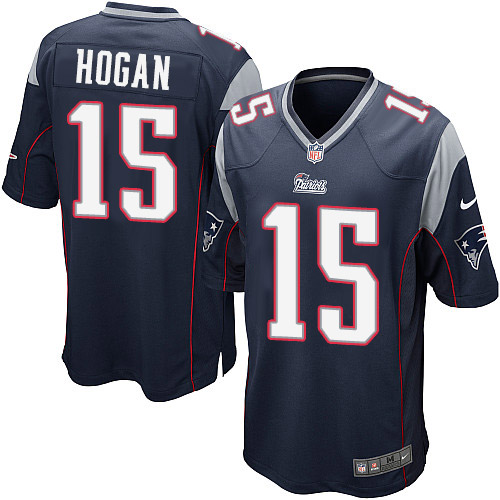 Nike Patriots #15 Chris Hogan Navy Blue Team Color Youth Stitched NFL New Elite Jersey